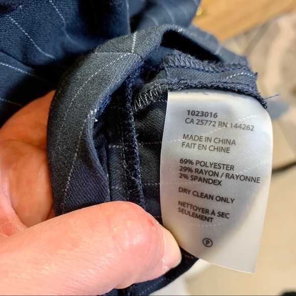 Dex Navy & Pin Stripe Top - Picture 6 of 6